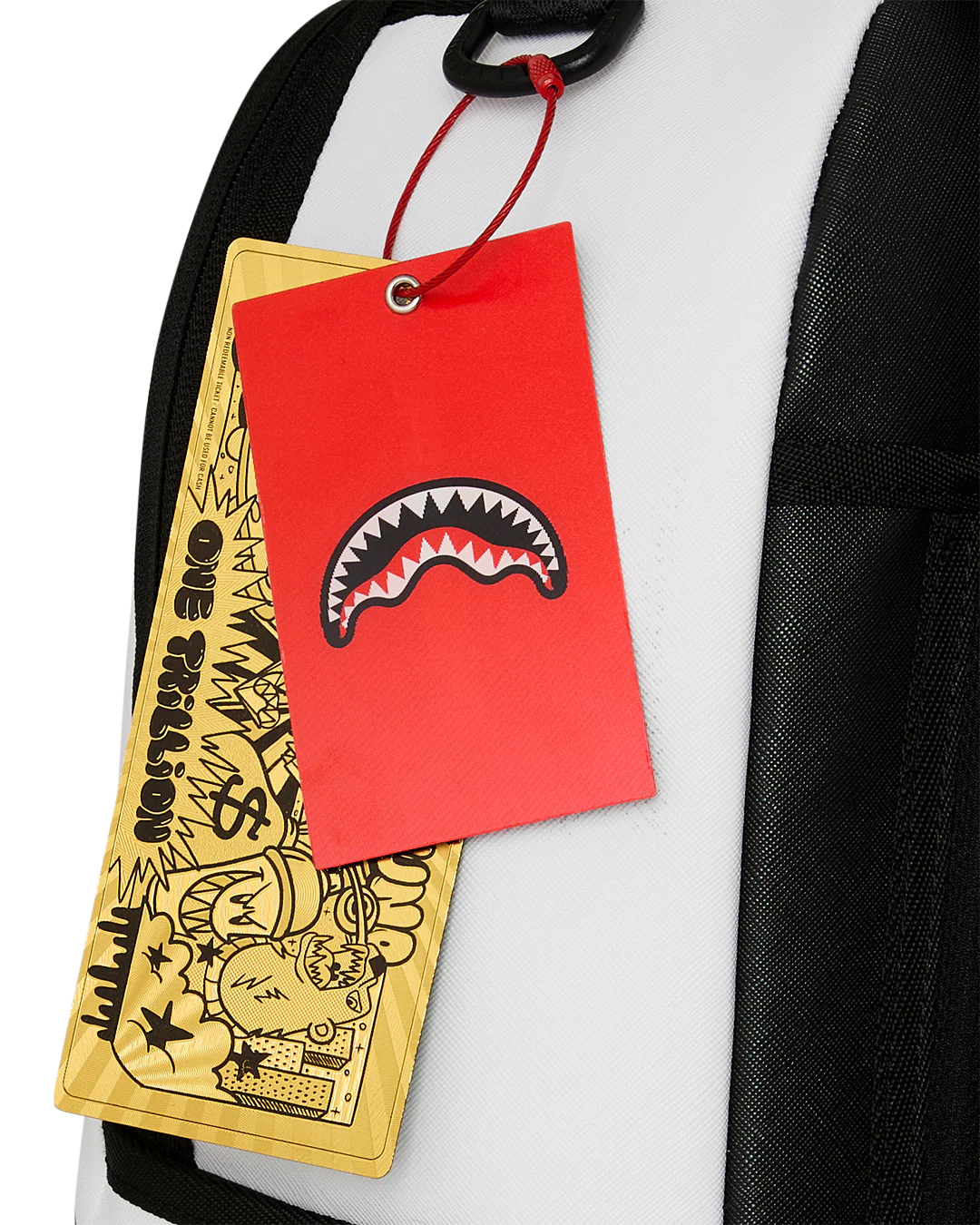 SprayGround Shark Central Bubbly White Dlxsv Backpack