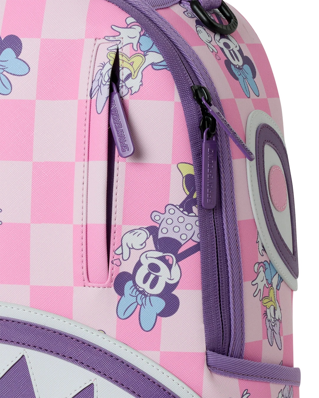 SprayGround Disney Minnie And Daisy Checkers Dlxsv Backpack