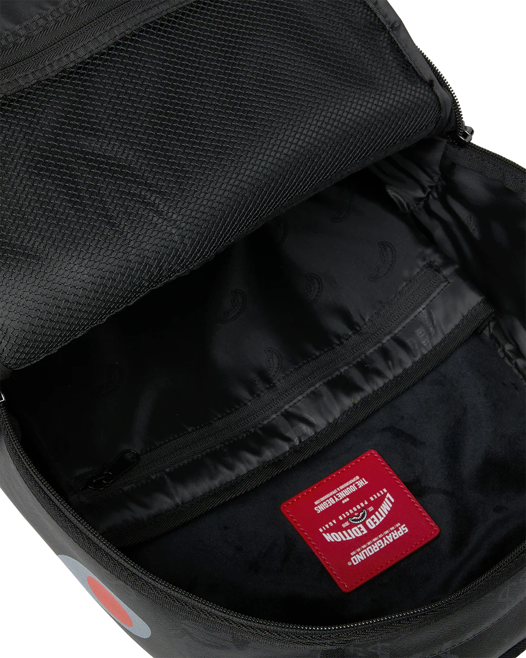 SprayGround 4AM Red Shark Dlxsv Backpack