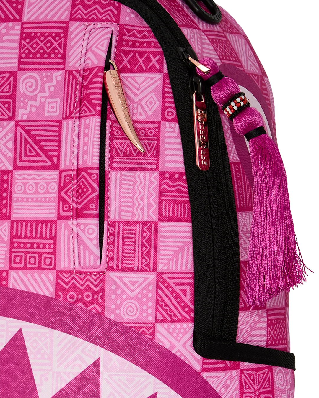 SprayGround AI Pink Check Dlxsv Backpack