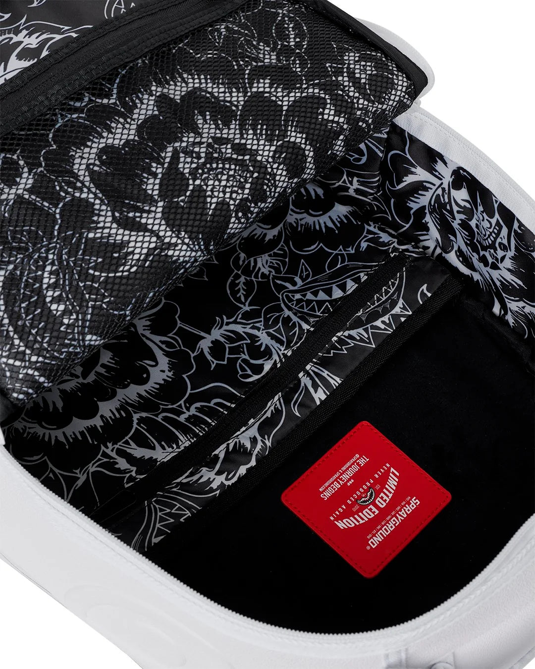 SprayGround Nybg Bronx White Dlxsv Backpack