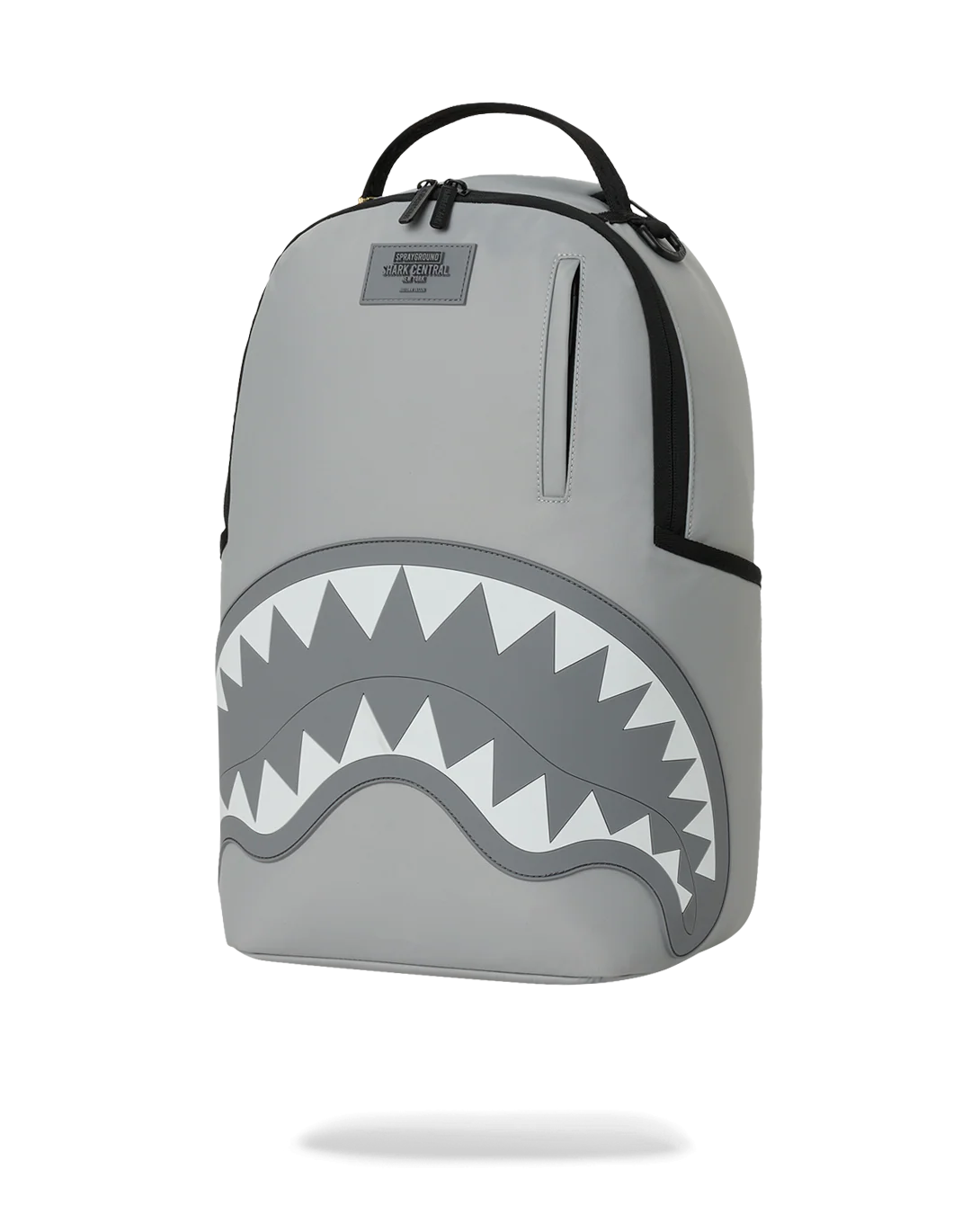 SprayGround Shark Central Tonal Grey Nylon Dlxs Backpack