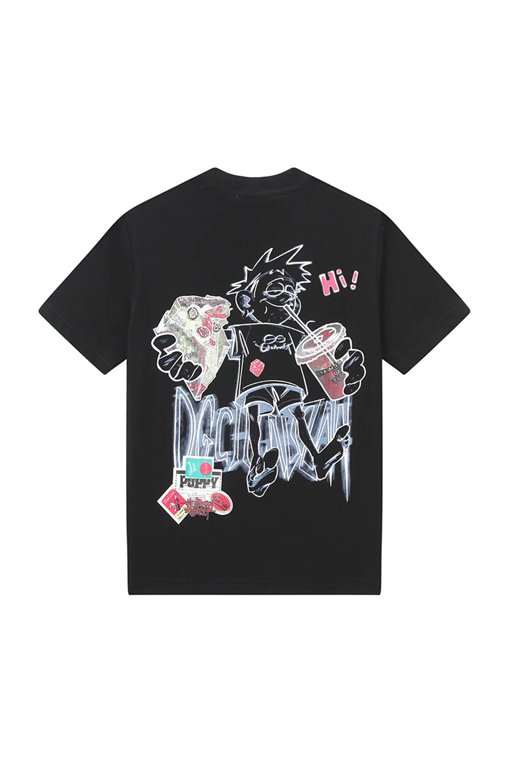 Black Label Kids Coca T-Shirt Black