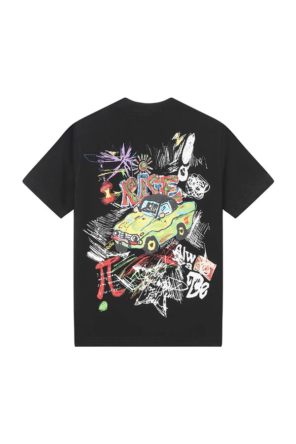 Black Label Kids Rise T-Shirt Black