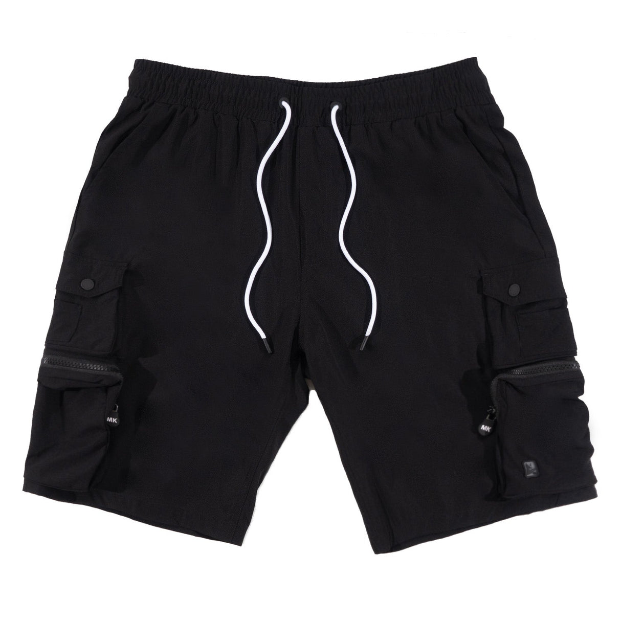 Makobi M633 Colton Nylon Spandex Cargo Shorts - Black