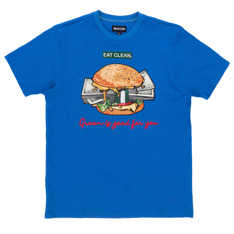 Makobi M306 Vegan Burger Tee - Royal