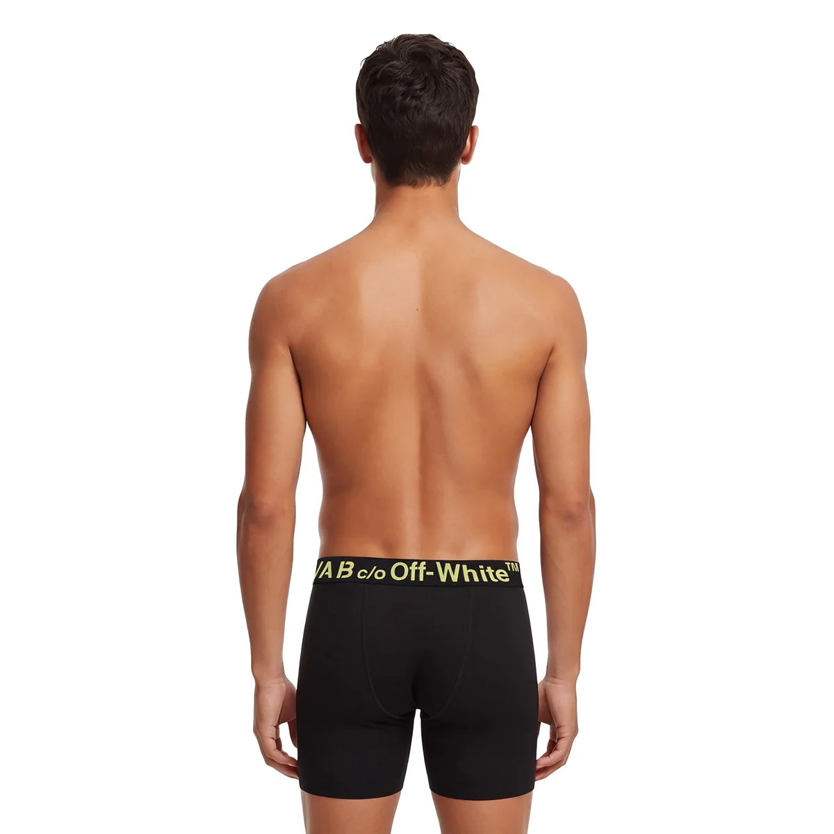 L/AB CO Off-White Horizontal Repeat Clamp Diags AOP Boxer