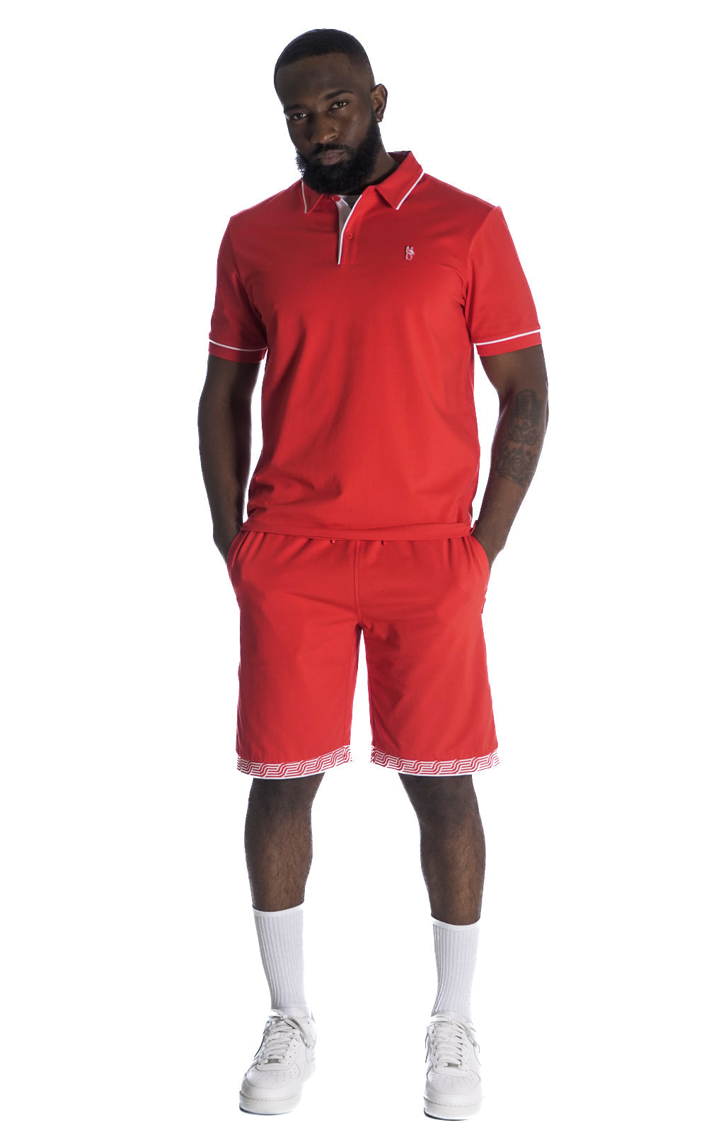 Makobi M383 Luciano Polo Shirt - Red