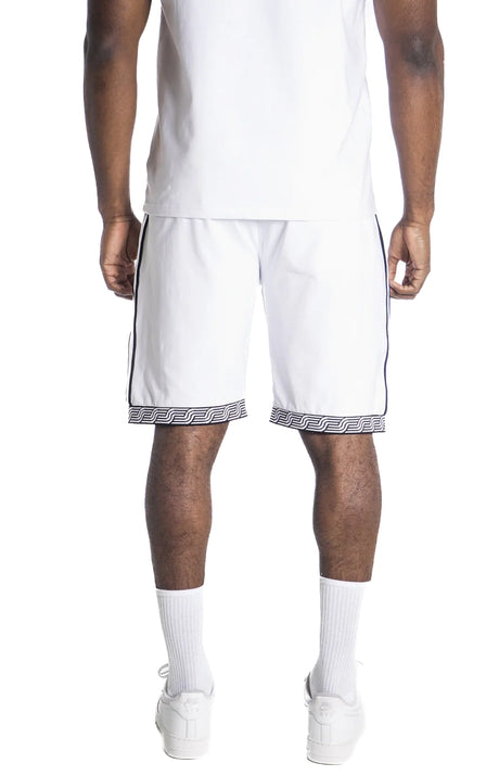 Makobi - Luciano Knit Short - White
