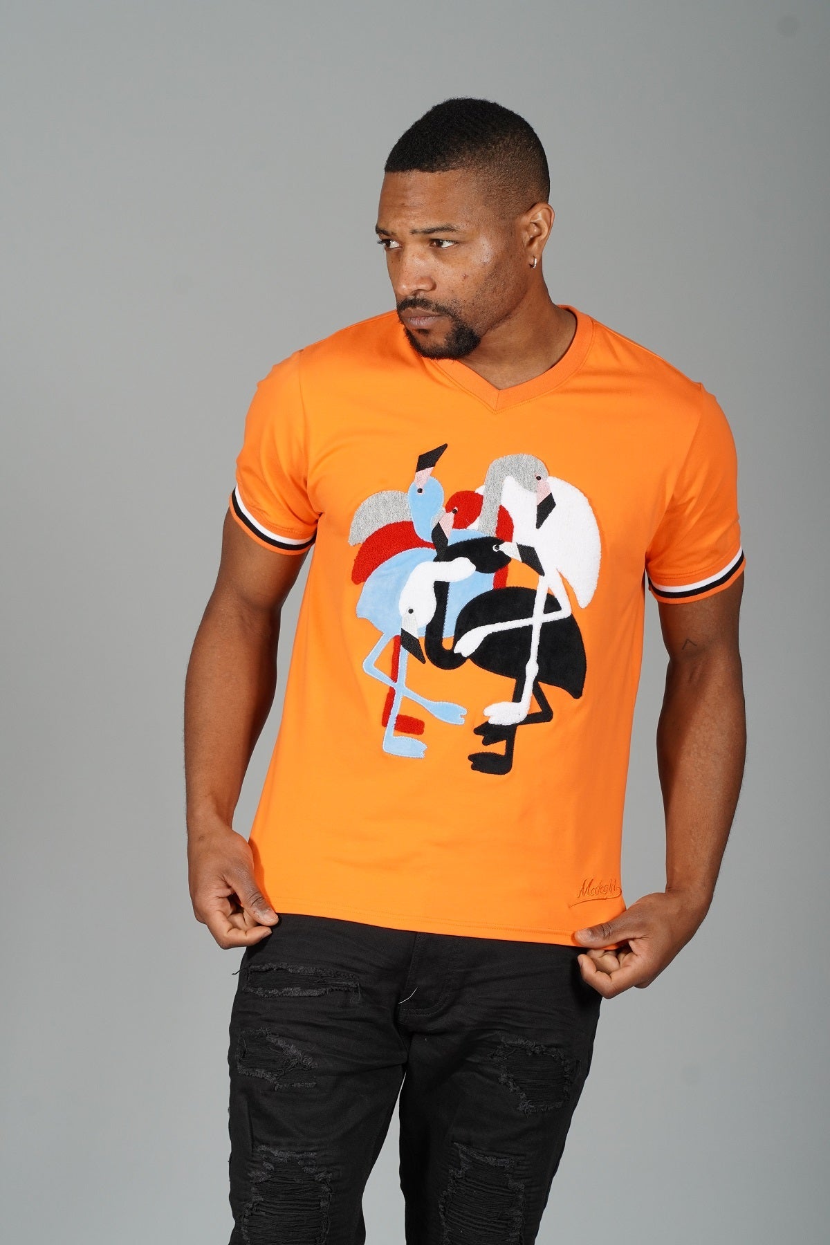 Makobi M219 Flamingo Tee - Orange