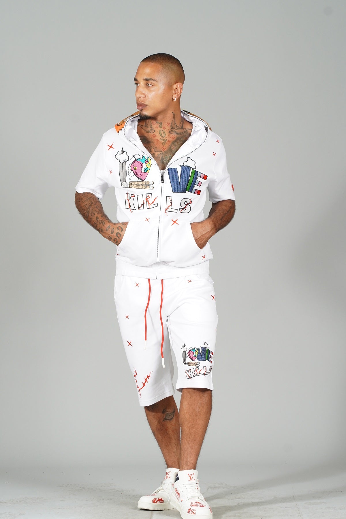 Frost Design F538/F538S Love Kills Short Sleeves Set- White