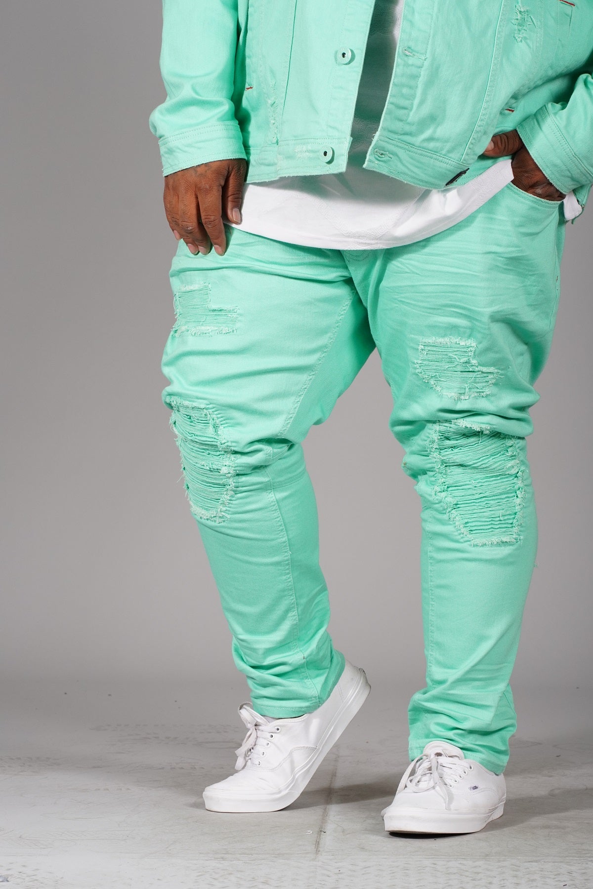Makobi M1971 Denim Jeans - Green