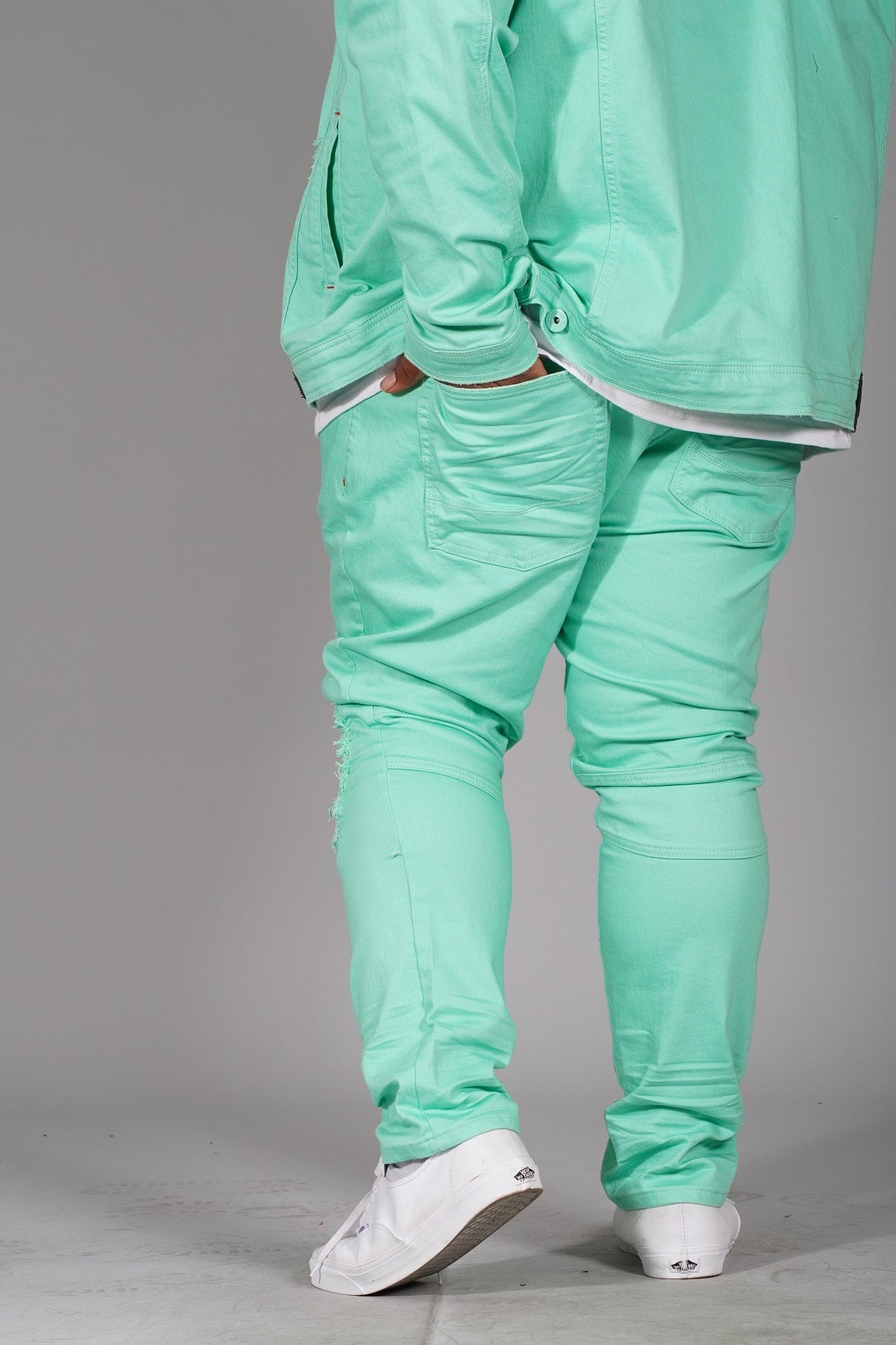 Makobi M1971 Denim Jeans - Green