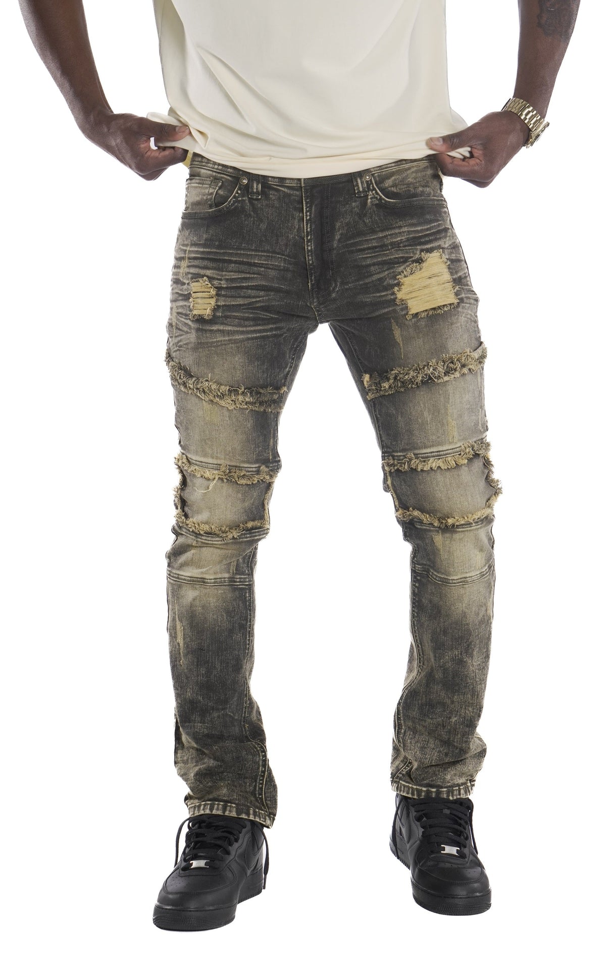 Makobi M1967 David Denim Jeans - Olive