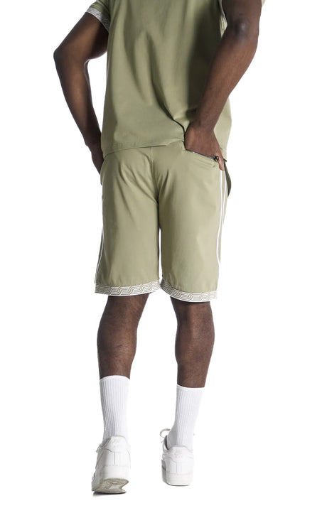 Makobi - Luciano Knit Short - Olive Green