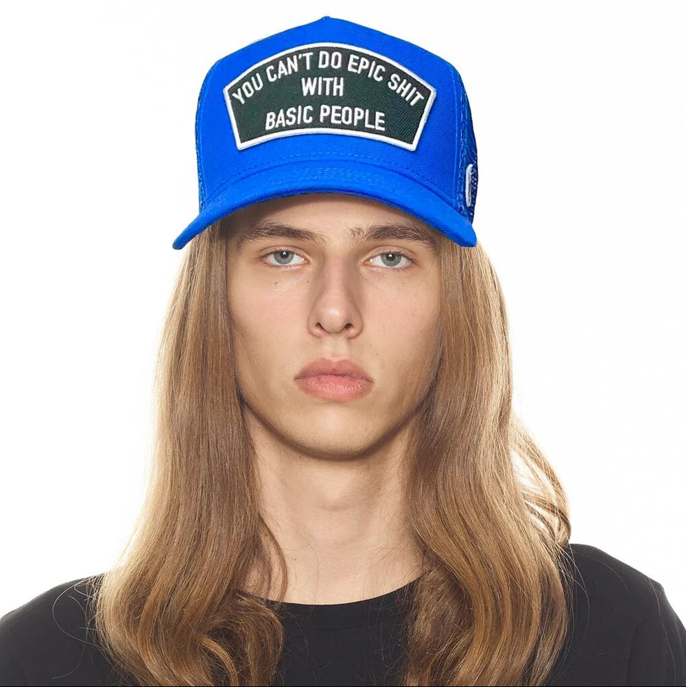 Cult Of Individuality You Can't Do Epic Shit With Basic People Mesh Hat