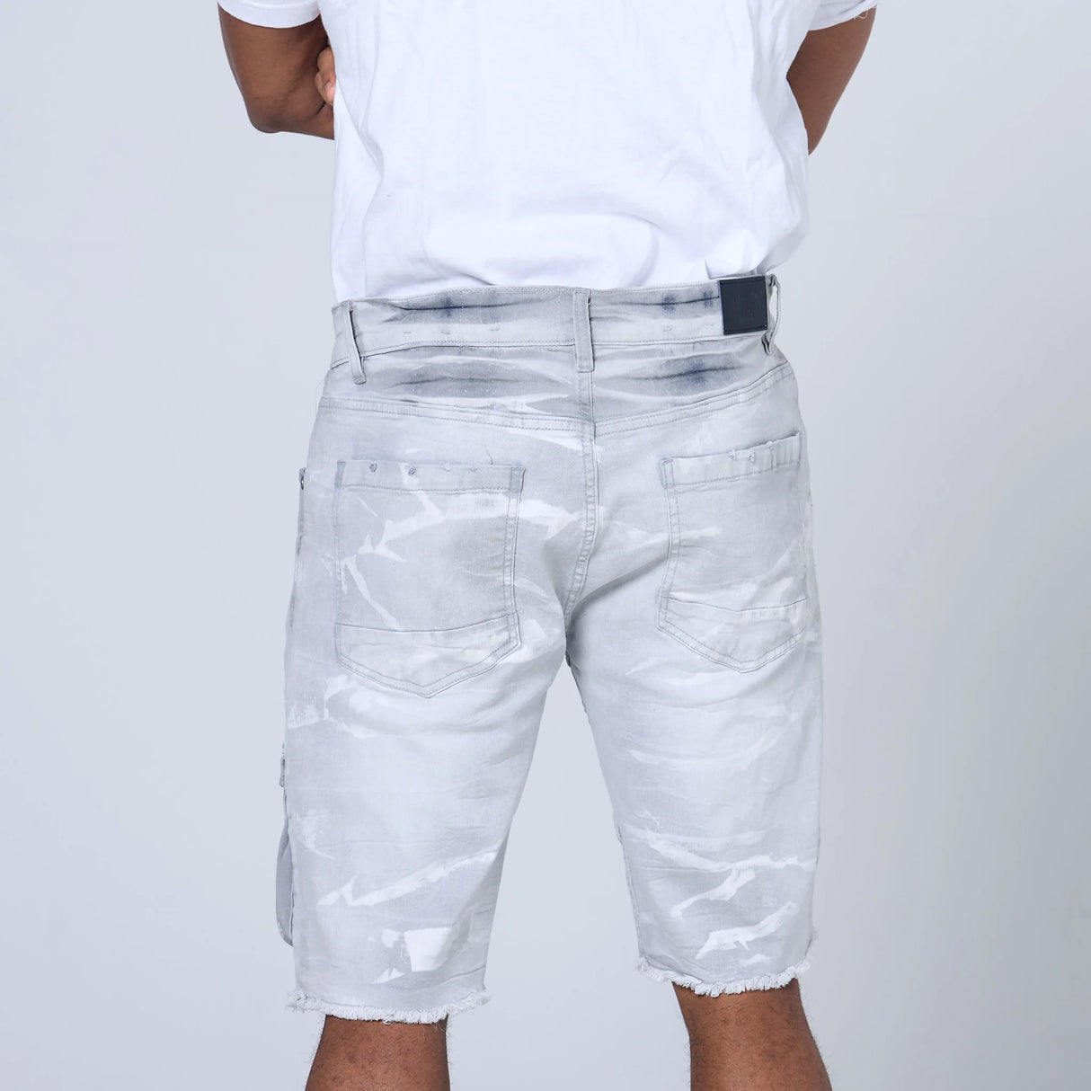 Ev Combat Jeans Short Grey