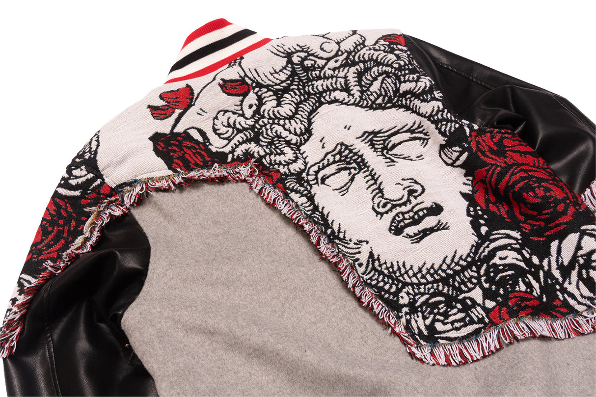 Frost Original F1034 Cashay Varsity Jacket - Gray