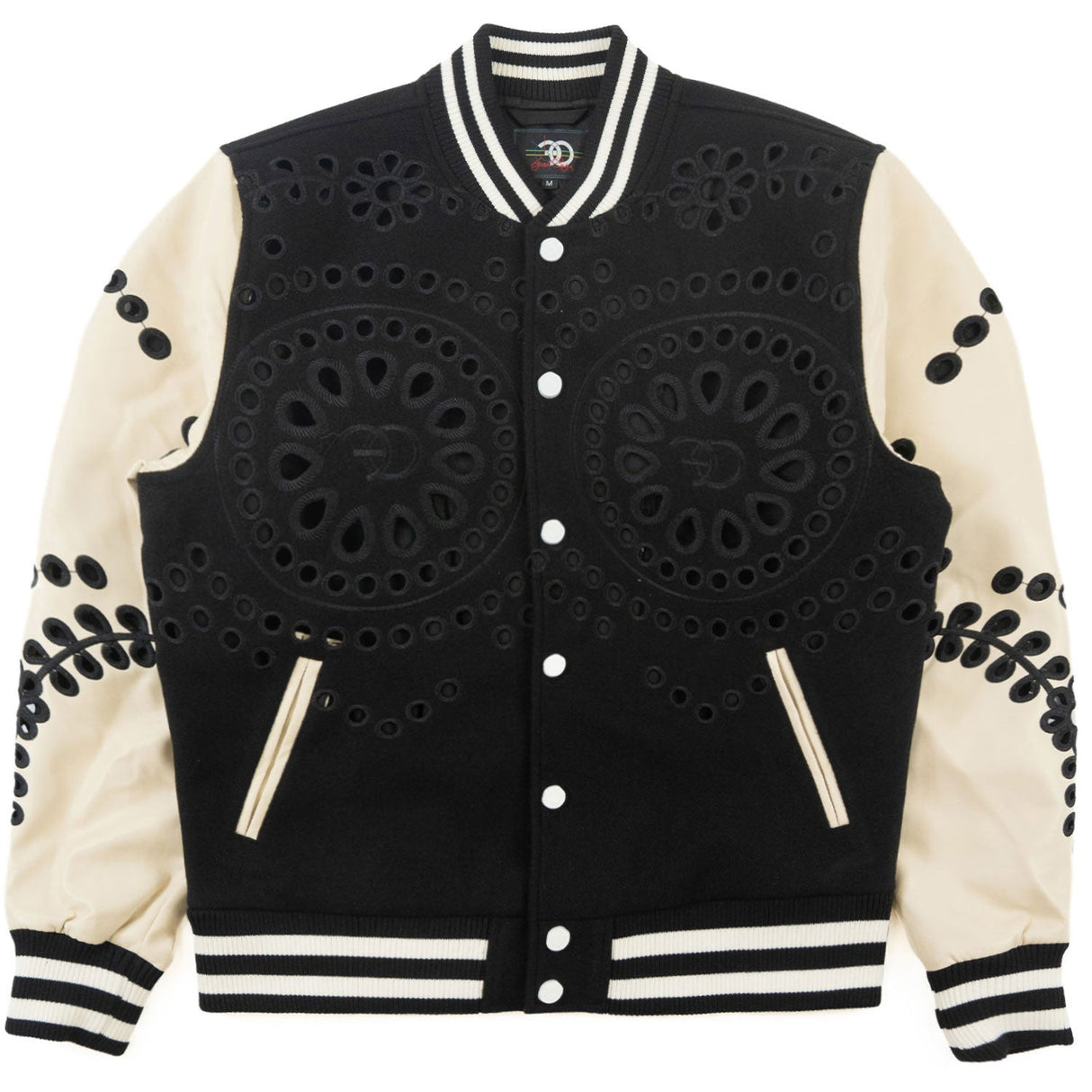 Frost Original F1060 Cashay Wool Varsity Jacket - Black