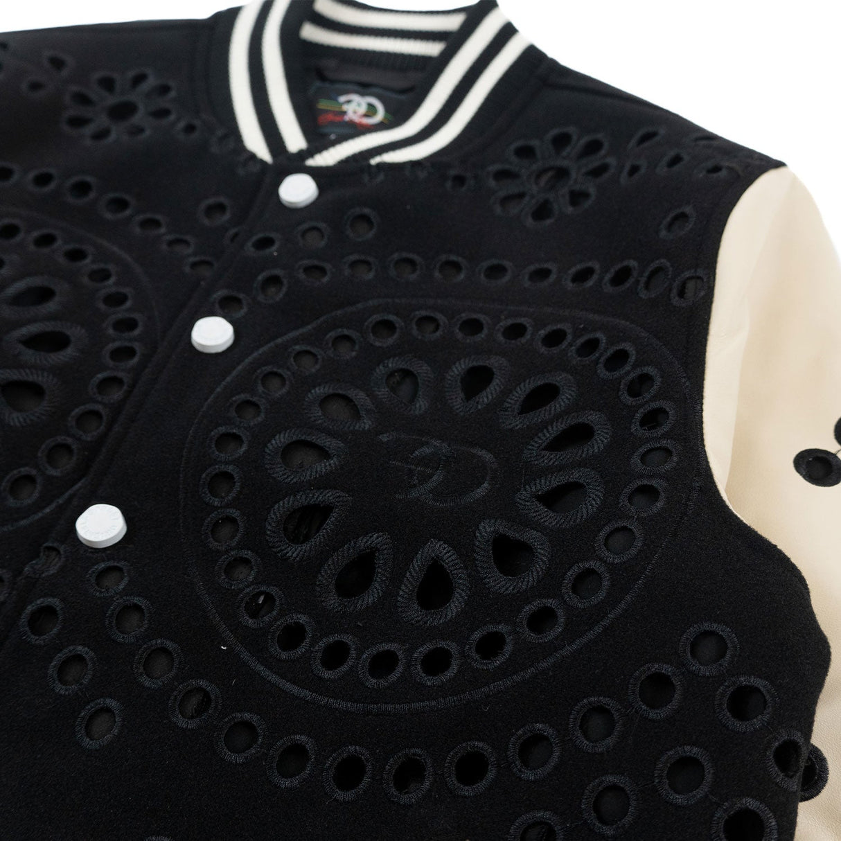 Frost Original F1060 Cashay Wool Varsity Jacket - Black