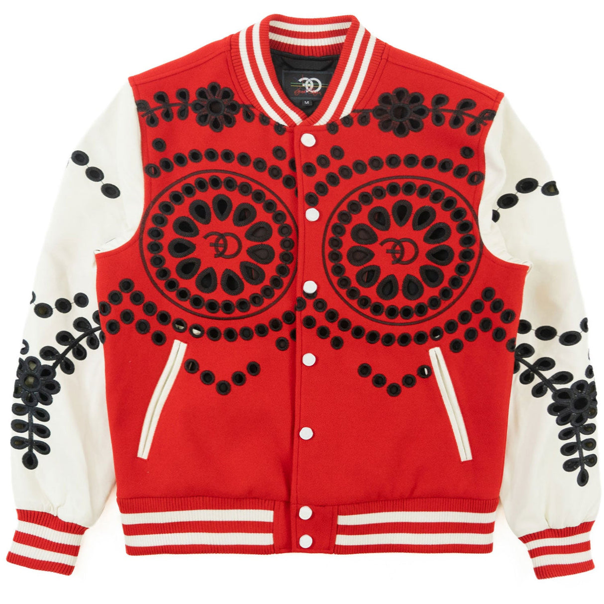 Frost Original F1060 Cashay Wool Varsity Jacket - Red