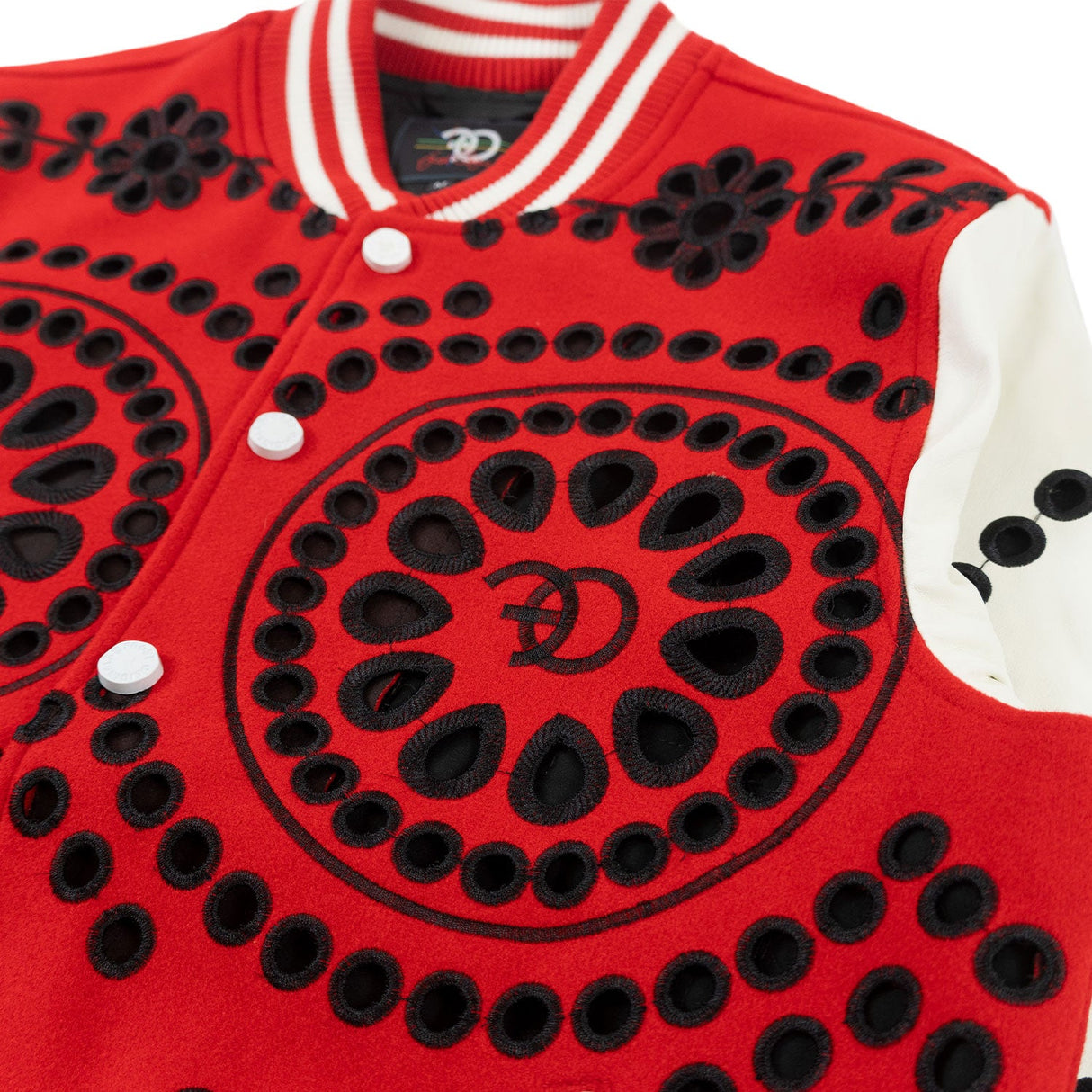 Frost Original F1060 Cashay Wool Varsity Jacket - Red