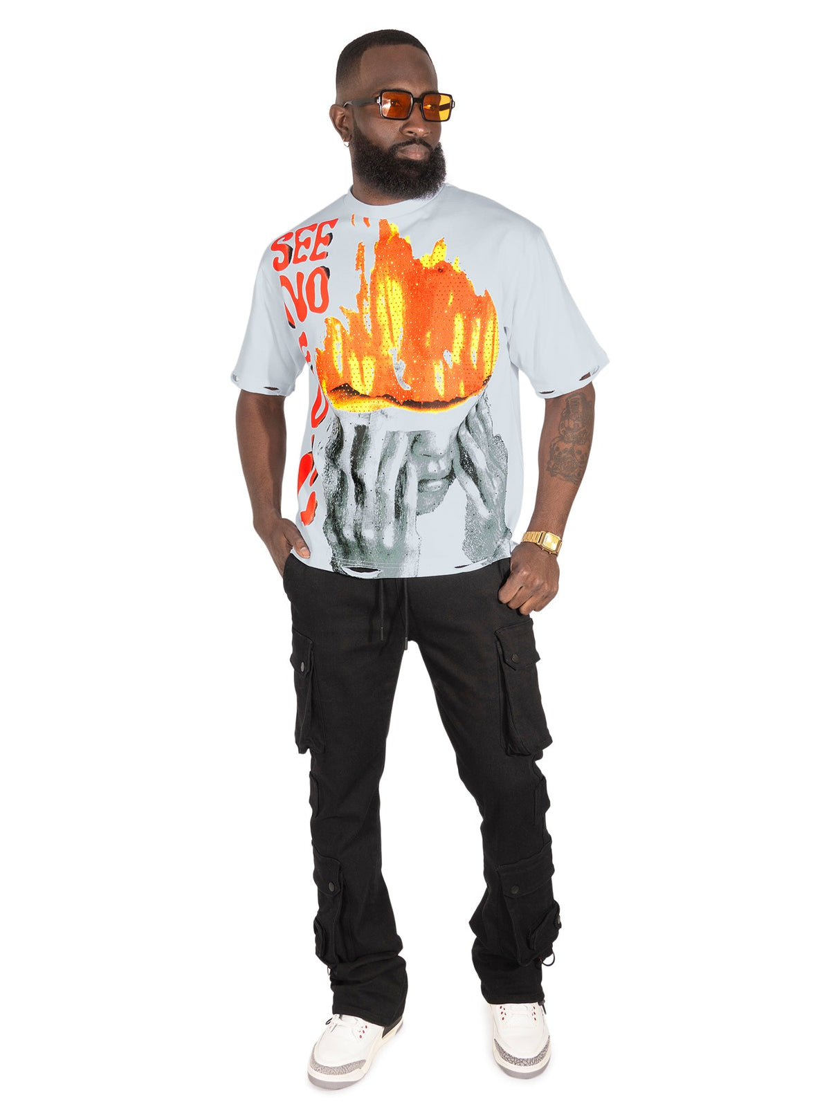 Frost Design F135 See No Evil Tee - White