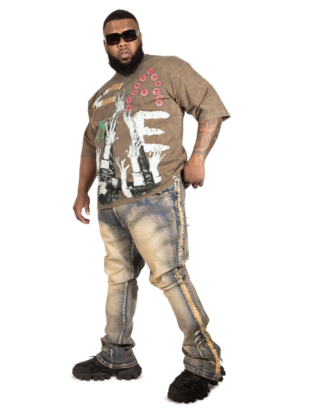 Frost Design F143 Price of FAME Tee - Mocha