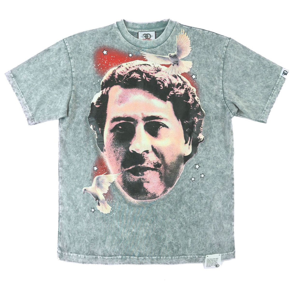 Frost Design F153 NARCO Oversized Heavyweight Tee - Gray