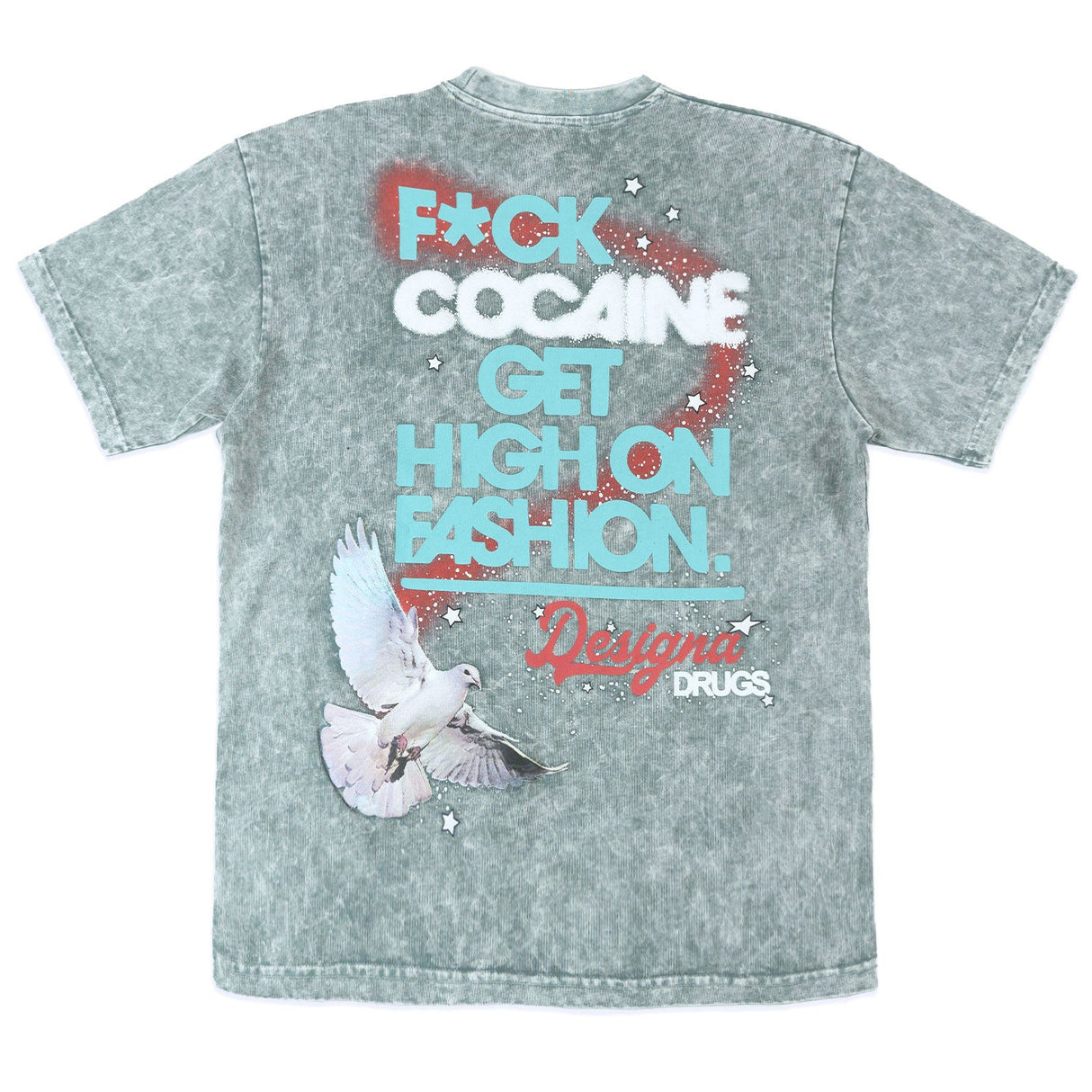 Frost Design F153 NARCO Oversized Heavyweight Tee - Gray