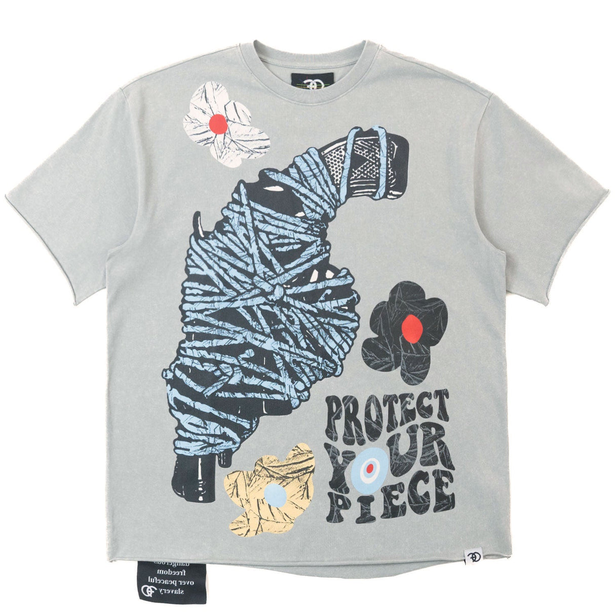 Frost Design F164 Protect Your Piece Tee - Oat Gray