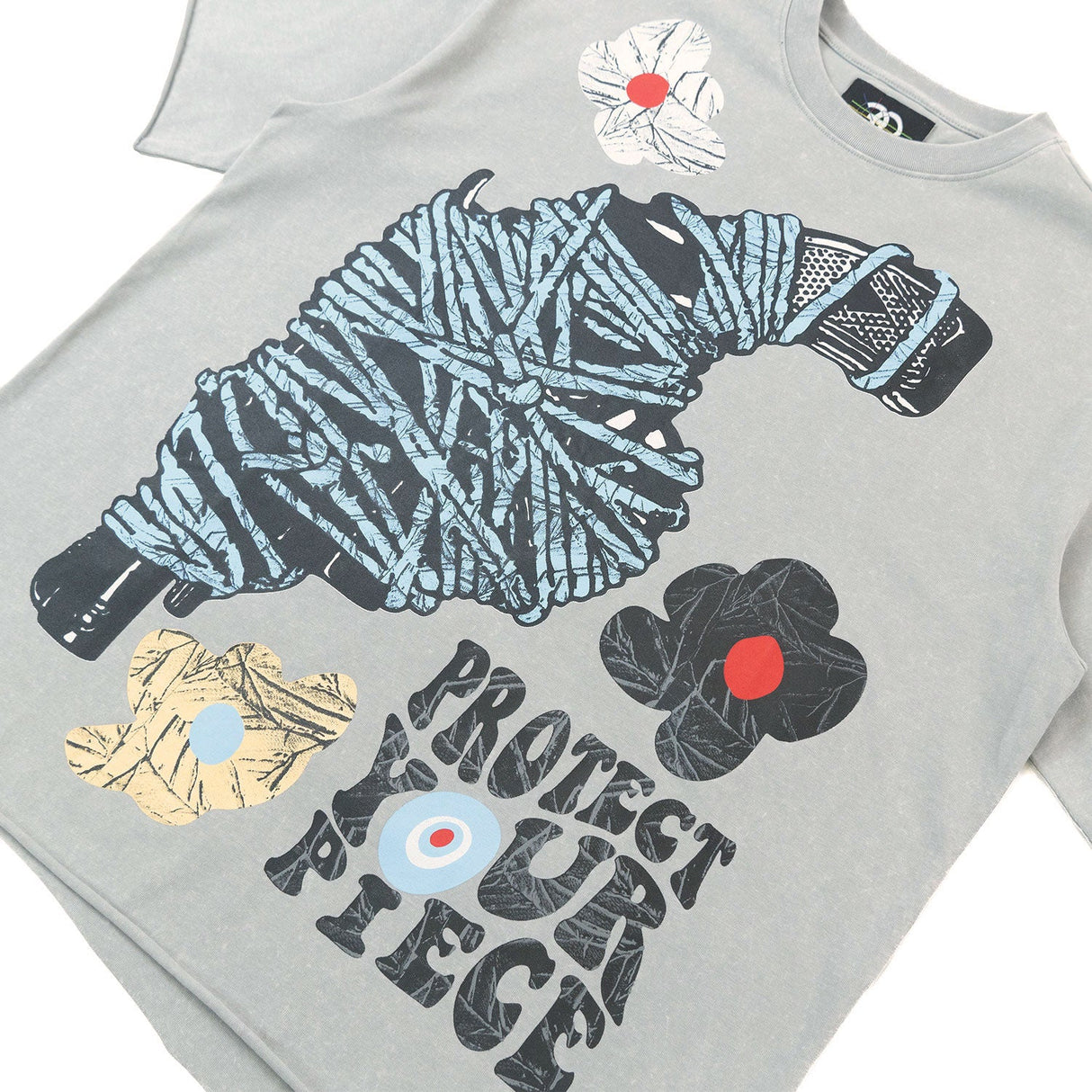 Frost Design F164 Protect Your Piece Tee - Oat Gray