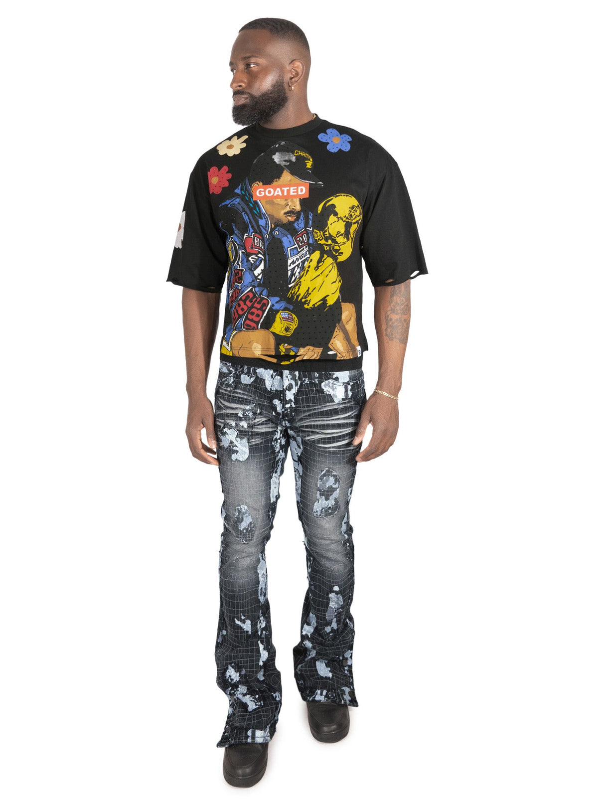 Frost Original Jeans | F1733 Amoto Stacked - Black