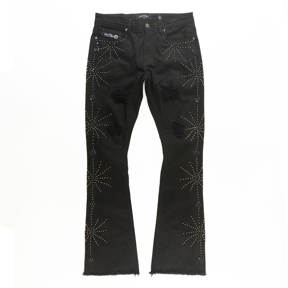 Frost Original F1735 Spider Stacked Jeans - Black