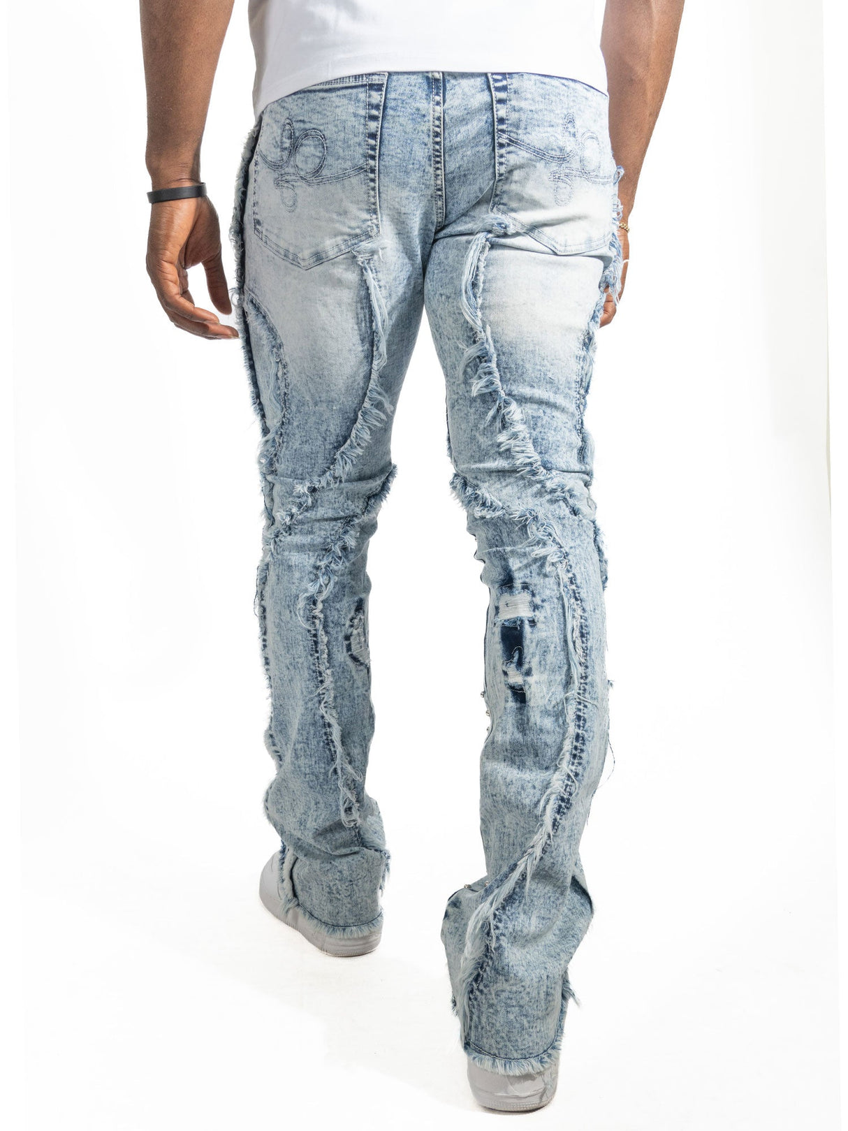 Frost Original Jeans | F1757 Moretti Stacked Pants - Light Wash