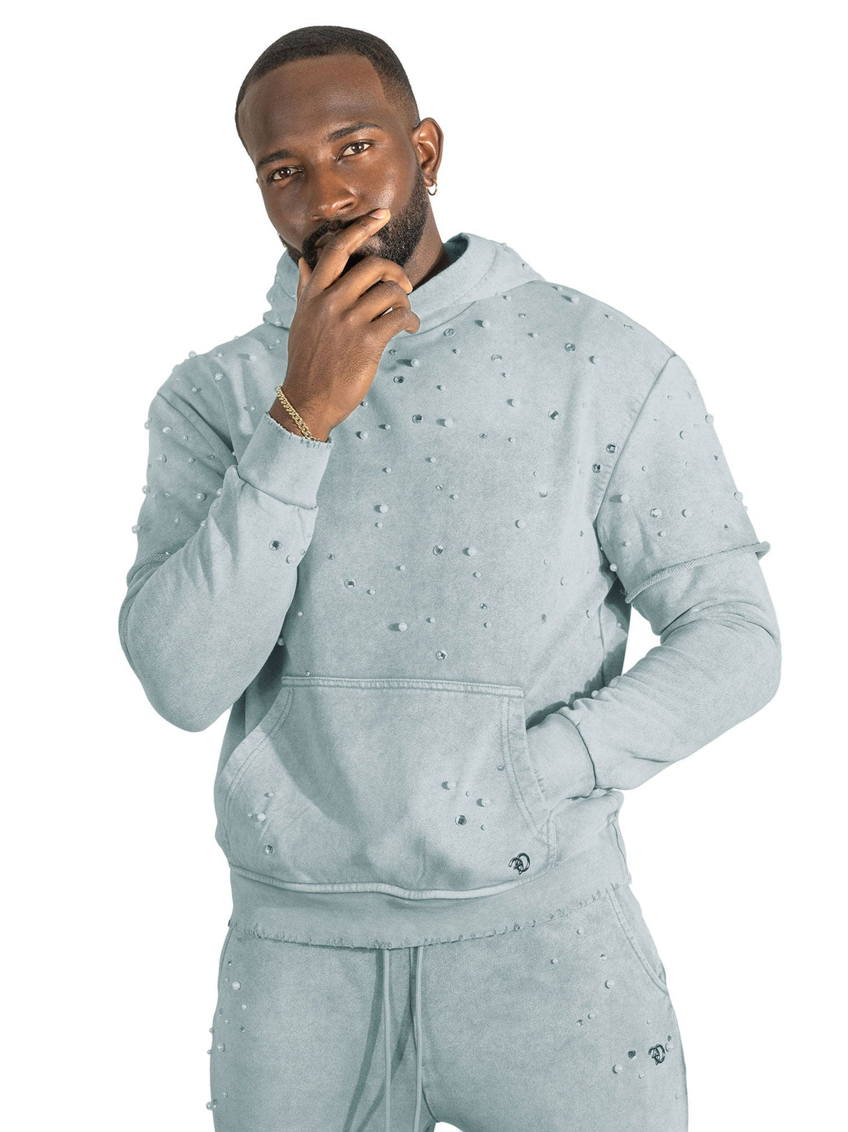 Frost Original Set | F187 Bellucci Hoodie Set - Gray