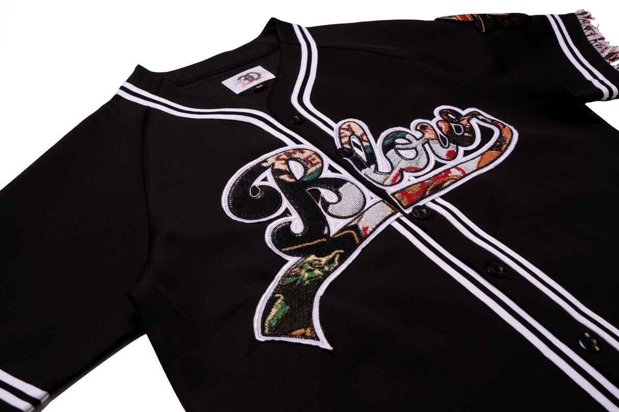 Frost Original F259 Blow Poly Baseball Shirt - Black