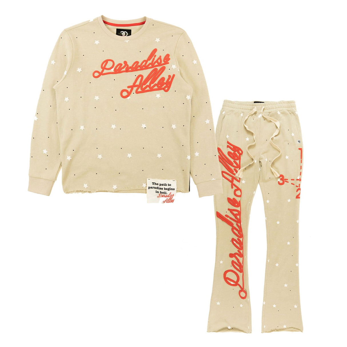 Frost Original F304 Paradise Alley Jogger Set - Oat