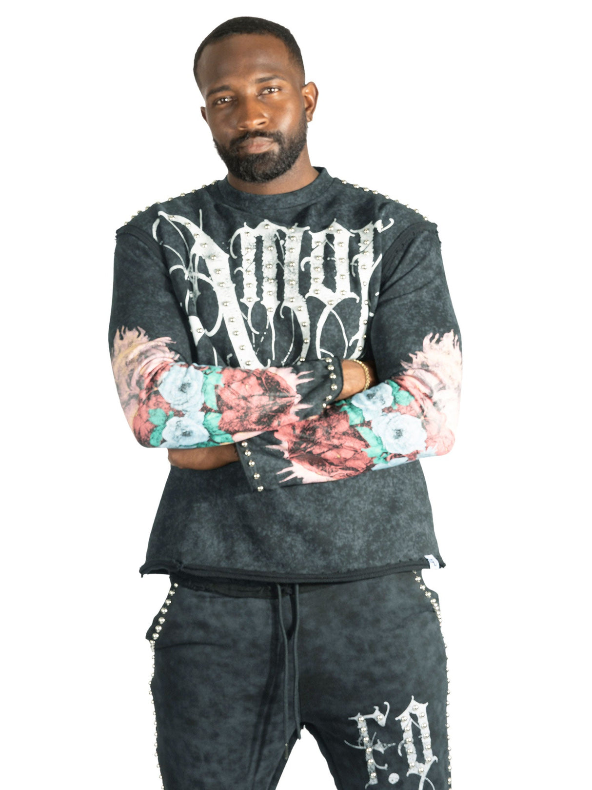 Frost Original Set | F4226 Amor Jogging Set - Black