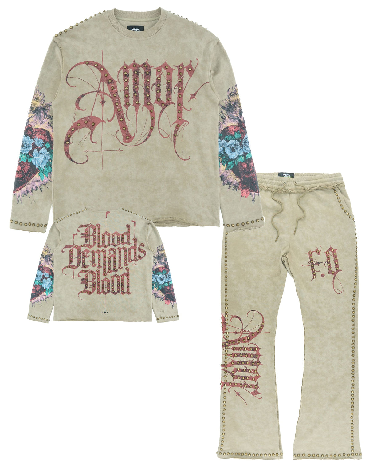 Frost Original Set | F4226 Amor Jogging Set - Mocha