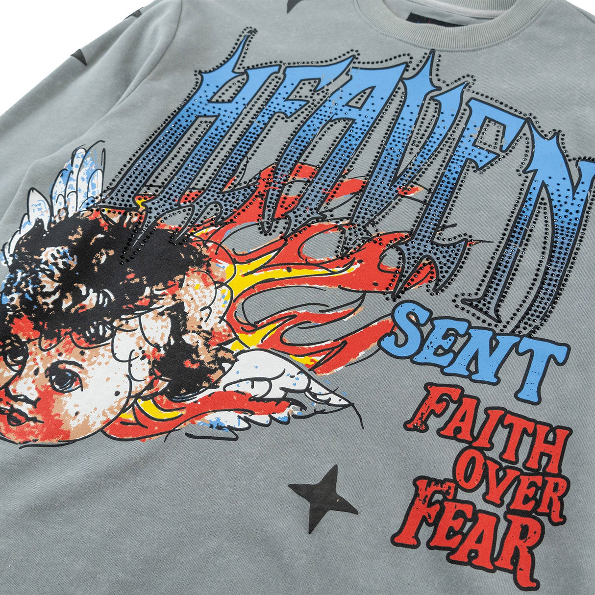 Frost Original F4330 Heaven Sent Crewneck Sweatshirt - Gray