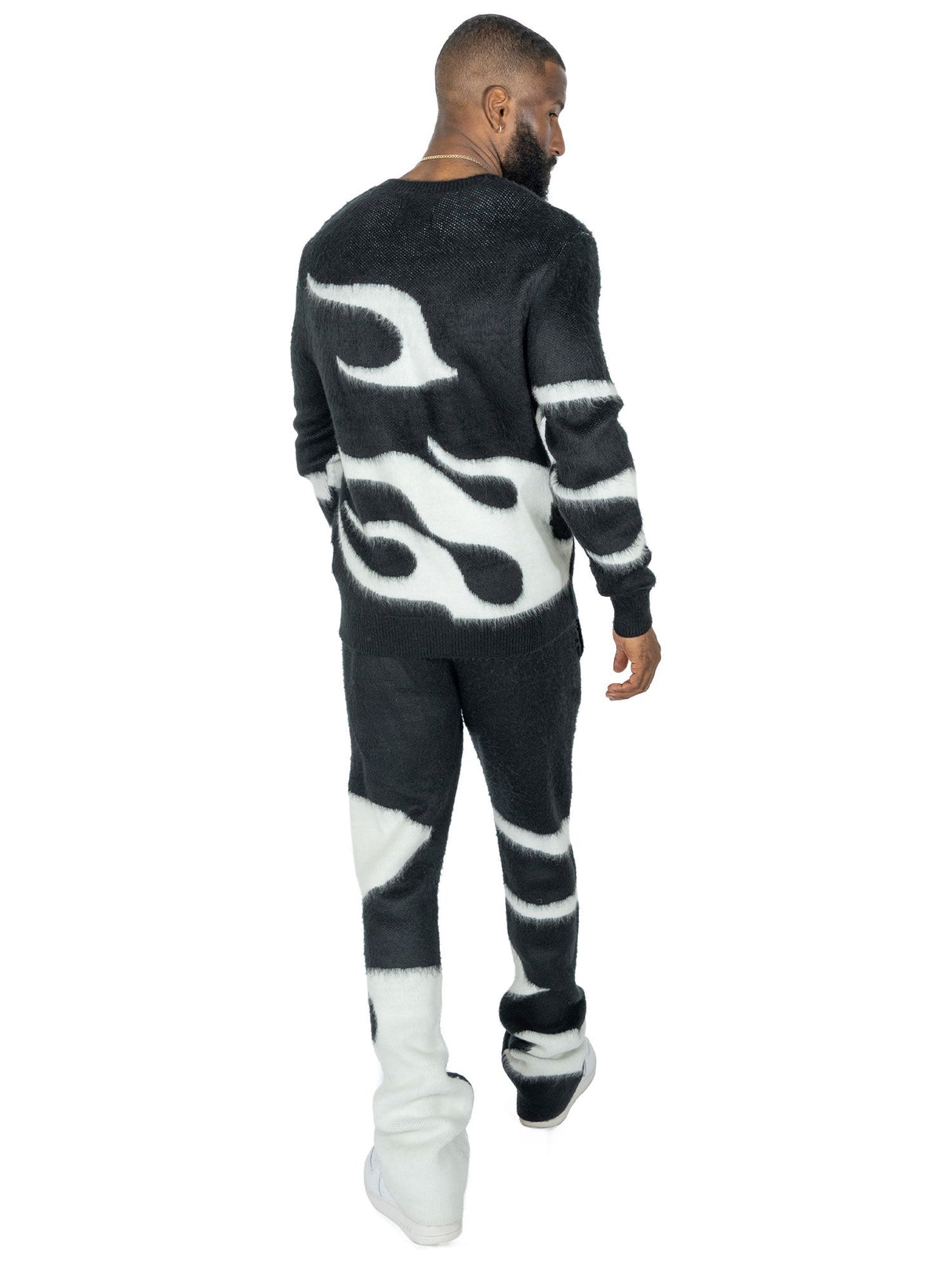 Frost Original F4440 Bando Brushed Knit Set - Black