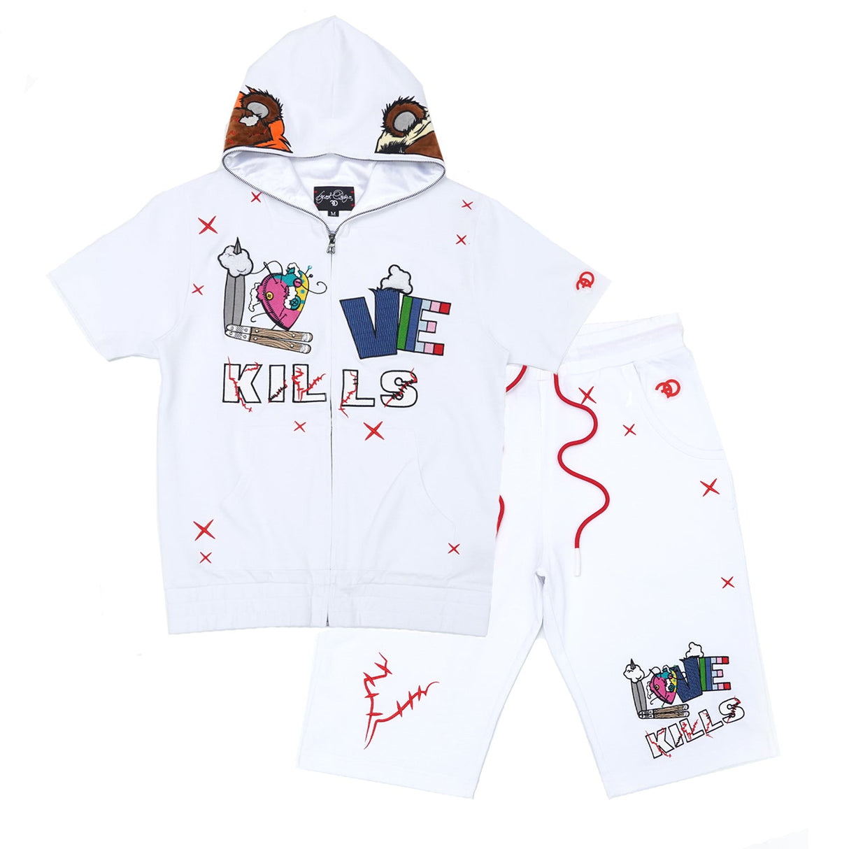 Frost Design F538/F538S Love Kills Short Sleeves Set- White