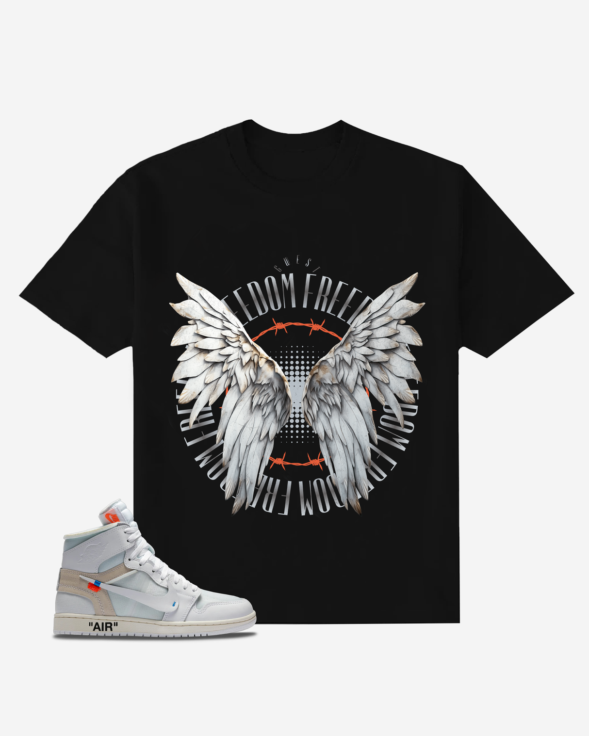 Wings of Freedom Oversized  T-Shirt