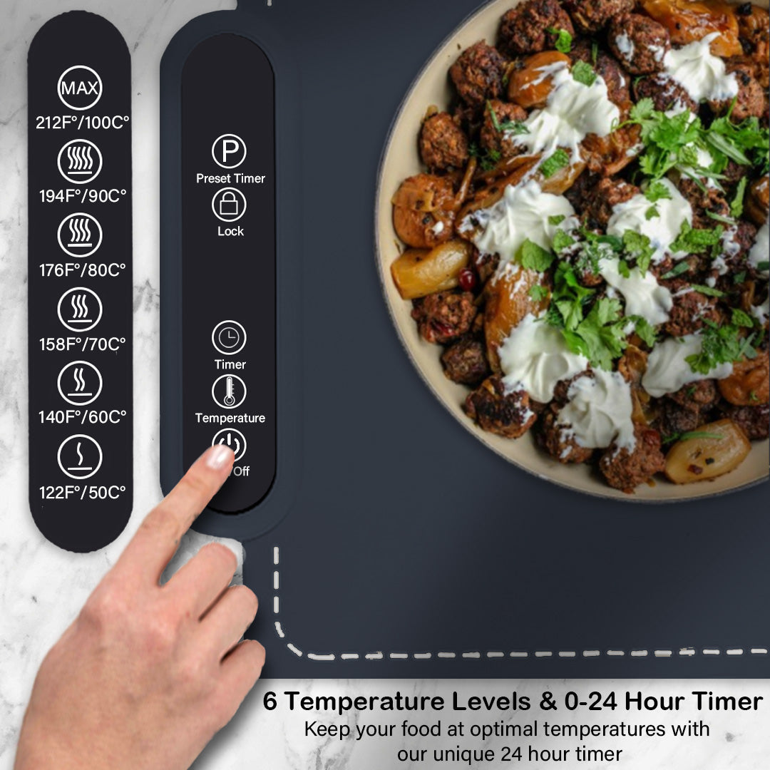 Bekirbech Deluxechique™ Food Warming Mat