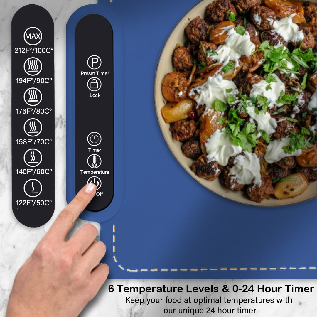 Bekirbech Deluxechique™ Food Warming Mat