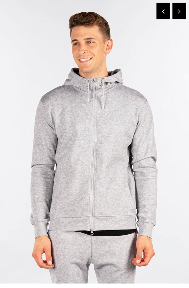 City Lab - Zipper Hoodie - Grey