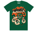 Baws - T Shirt - Cash Money - Green / Orange