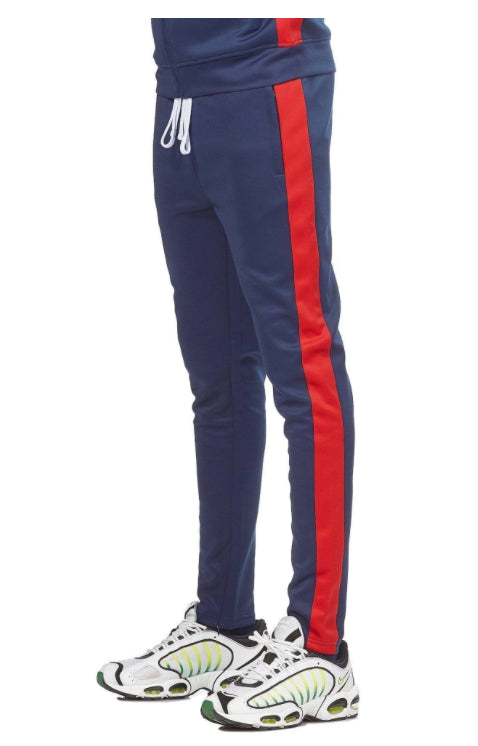 Rebel Minds Navy Red Track Pants