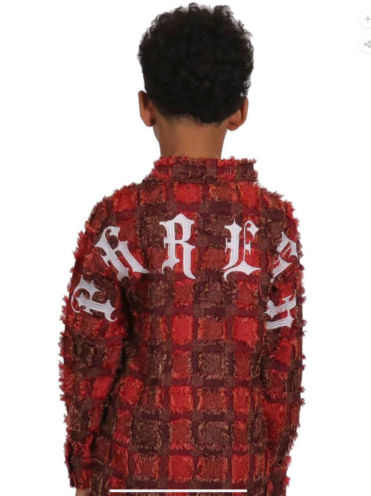 Kleep- Kids - Flannel - Peet - Orange